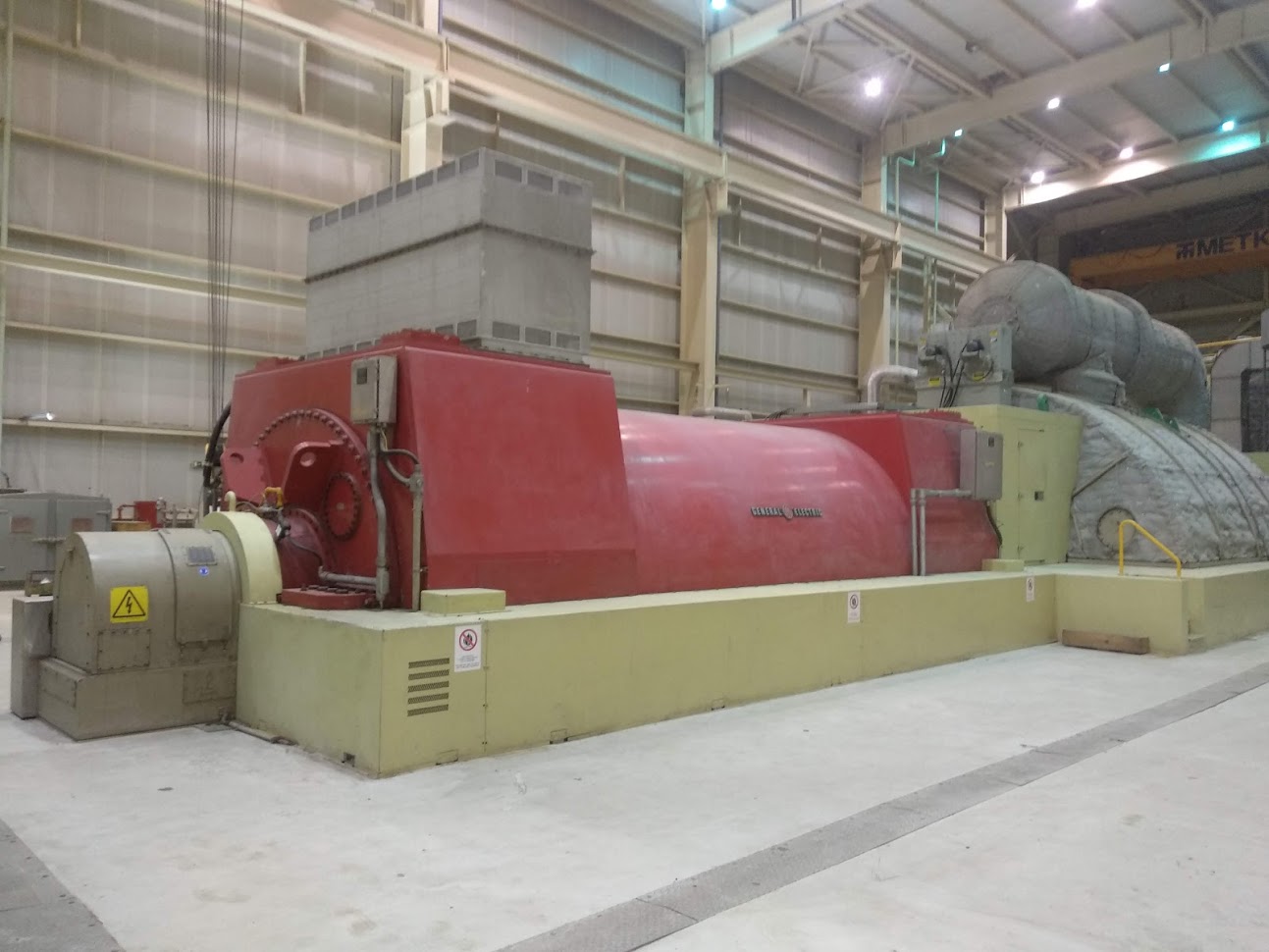 Figure 4: The Unit no5 power generator in Lavrio.